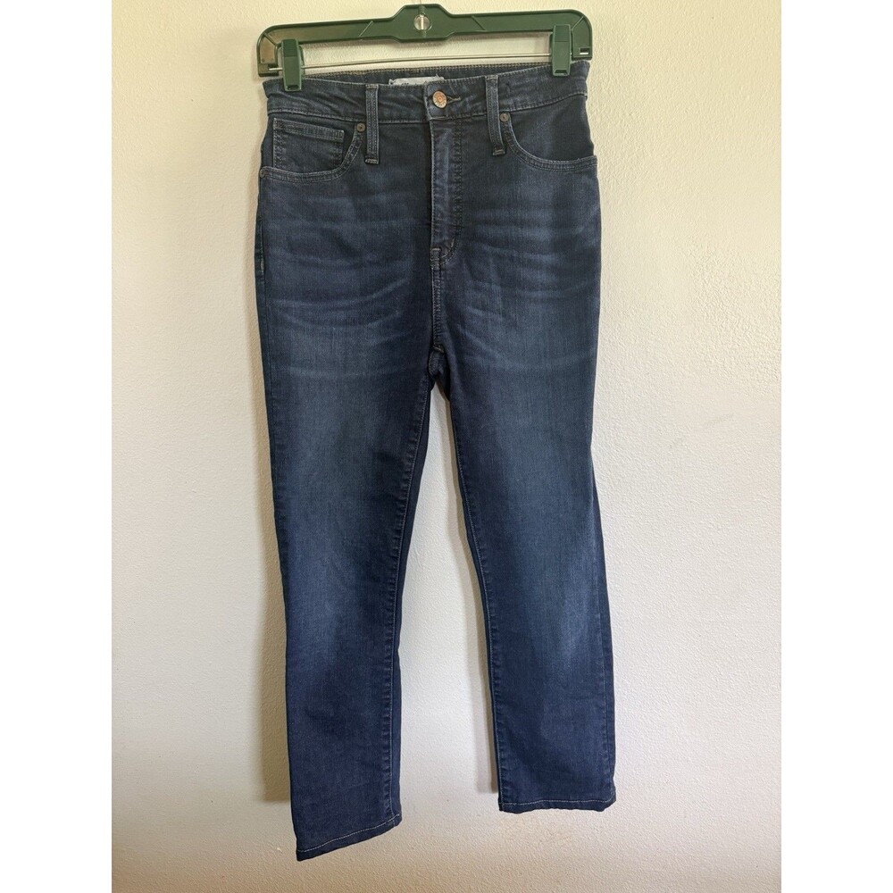 Madewell Curvy High-Rise Skinny Jeans Blue Medium Wash Denim Size 26